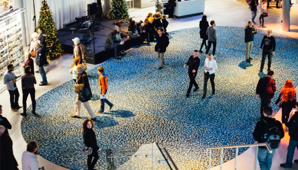 Vanessa Valero's winning design is depicts a storm.